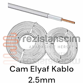 Cam Elyaf Kablo 2.5mm Çap