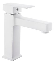 KARE BEYAZ LAVABO BATARYASI BEYAZ