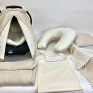 Bej/krem kombin 7'li Set