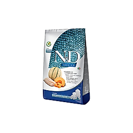 N&D Ocean Morina Balıklı ve Bal Kabaklı Orta ve Büyük Irk Yavru Köpek Maması (2,5 kg)