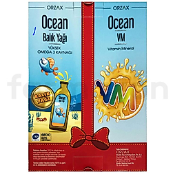 Ocean Portakal Şurup 150 ml + Ocean VM Şurup 150 ml