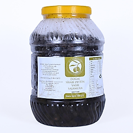MİLAS YÖRESİ DOĞAL SALAMURA YAĞLI SİYAH ZEYTİN 3KG