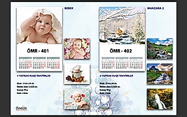 TAKVİM 4 YAPRAK 100 ADET