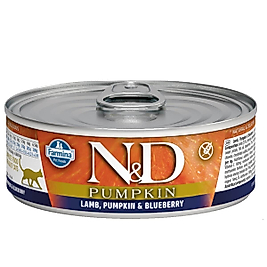 N&D Balkabaklı Kuzu Etli Mini Irk  Köpek Konservesi 70 GR