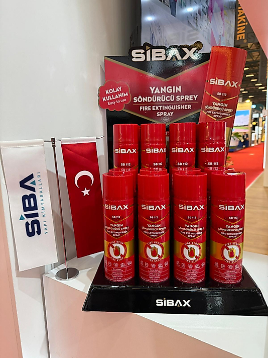 SB 112 Yangın Söndürücü Sprey 600 ml. Çevre Dostu Pratik Kolay Kullanım Uzun Ömürlü