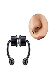 Mıknatıslı Piercing Siyah Renk