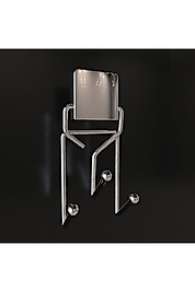 Decorev Süper Yapışkanlı Metal Yapıştırıcılı Krom Üçlü Askı Dc-4773