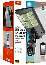 Blic Blm-75 4G 15W Güneş Enerjili 8MP Çift Lensli IP Kamera