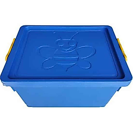 8 Çerçeveli Renkli Bal Taşıma Sandığı – Mavi ve Gri Seçenekleriyle