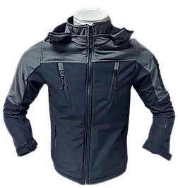 Softshell Mont Lacivert Gri