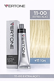 VERTONE SAÇ BOYASI 60 ML. (11-00 EXTRA AÇICI)