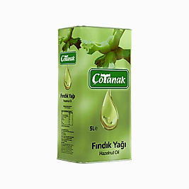 Çotanak Fındık Yağı 5 lt.