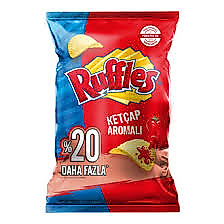 Ruffles ketçaplı parti boy