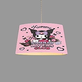 Minibabyroom  Pembe Kromi Temalı Çocuk Odası Sarkıt Avize