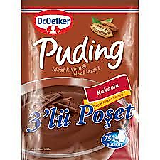 DR.OETKER KAKAO PUDİNG (3*147 G) 441 G