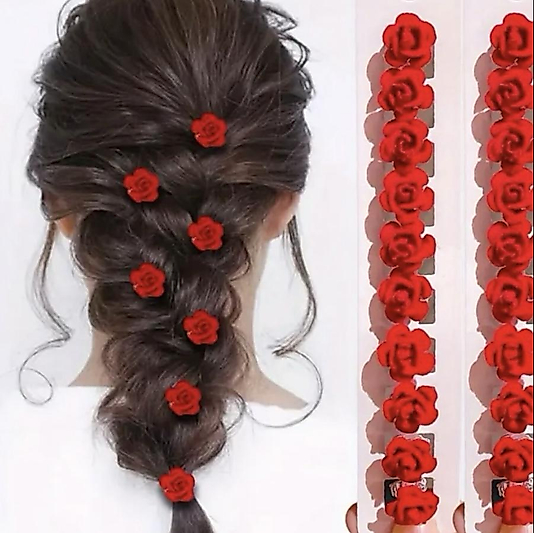 Gül Model Saç Yüzüğü