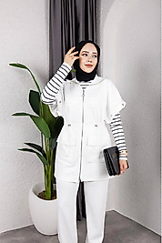 TAŞ RENGİ  TAŞLI YELEK OYSHO TAKIM