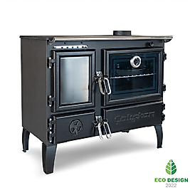 214 Gurme Tuğlalı Kuzine Soba Fırınlı