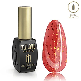Milano Golden Bloom Renkli Top Coat | Özel Seri No:003