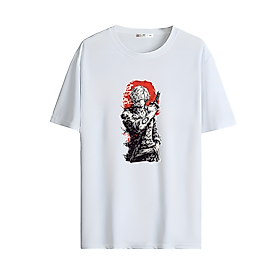 Anime Karakter Tarzı Baskılı Oversize Unisex Tişört