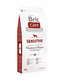 BRIT CARE SENSITIVE 12KG (Geyik ve Patates - Hassas cilt ve Sindirime Sahip Yetişkin Köpek Maması)