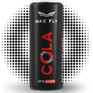 Max Fly Cola 330 Ml Şekersiz