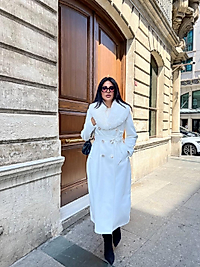 Seyyar Kürklü Kaşe Manto