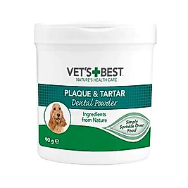 Vet's Best Köpekler İçin Plak ve Tartar Önleyici Ağız Bakım Tozu 90 g