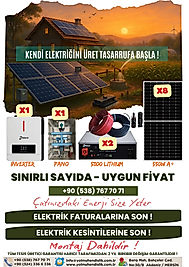 7,2 Kw Monofaze GES (4,4 KWP/10,24 KWH Depolama) - 8P7K2L-D