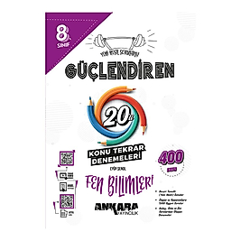 Ankara Yayıncılık 8.⁠ ⁠Sınıf Güçlendiren Fen Bilimleri 20'li Konu Tekrar Denemesi