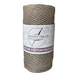HOBBY TREND GLİTTER COTTON MAKROME