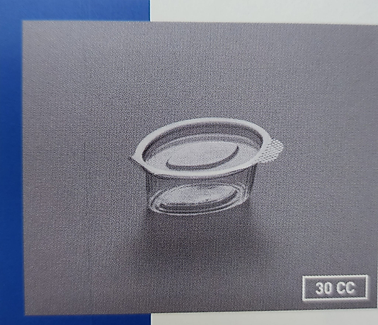 Plastik Kapaklı Sos Kabı 30 CC