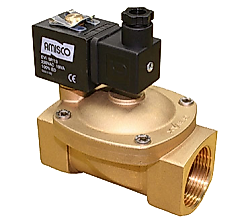 GEVAX Normalde Kapalı Solenoid Valf 0-10 BAR ÇALIŞMA BASINÇ 1" NORMALDE KAPALI