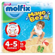 Molfix Mayo Bebek Bezi Karma 4-5 numara 9-15 kg (1 x 11 Adet)