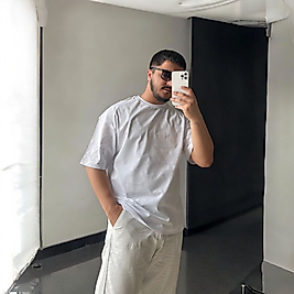 Beyaz Oversize T-Shirt