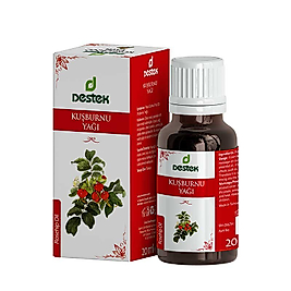 DESTEK KUŞBURNU YAĞI 20 ML (SOĞUK PRES)