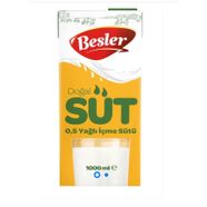 Besler %0.5 Yağlı Süt 1 L