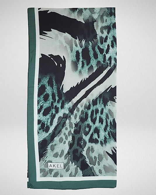 Spring Eşarp Leopar Yeni Desen-2