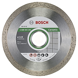 Bosch Elmas Kesme Diski Standart Seramik 115x22,23 mm