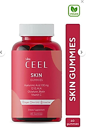 Vita Ceel Cilt Vitamini Çiğnenebilir Vegan Gummy, Hyaluronic Acid, Vitamin C, Glutatyon, Q10, Ala, Biotin