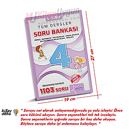 4. Sınıf Tüm Dersler Soru Bankası Europa Yayınları