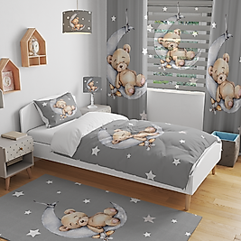 Minibabyrooms Ayda Uyuyan Ayıcık Temalı Çocuk/Genç Oda Takımı
