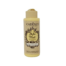 Style Mat Vanilya Sarı 120 ml - 9008