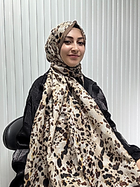 Zer Leopar Desen Şal