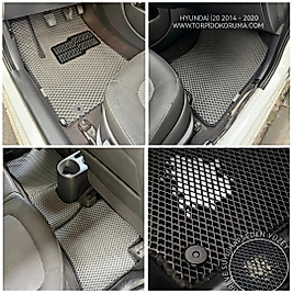 Hyundai İ20 2014 - 2020 Akıllı Premium Eva Oto Paspas (Aksesuarlar Fiyata Dahil Değildir)