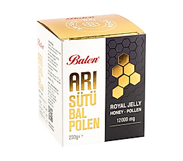 Balen Arı Sütü-Bal-Polen 12000 Mg