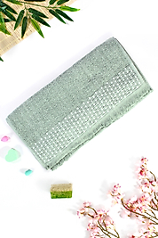 EL-Yüz-Havlusu-EKO-Efsun Saçaklı Hasır-Yeşil-enex life