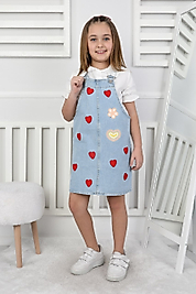 KALP BASKILI KOT JİLE %100 PAMUK