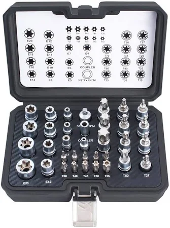 Brio Lokma Set Torx 3/8 34 PARÇA (T10-T60) + (E4-20)