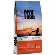 MyFood Yetişkin Kedi Maması Kuzulu & Pirinçli 12 KG